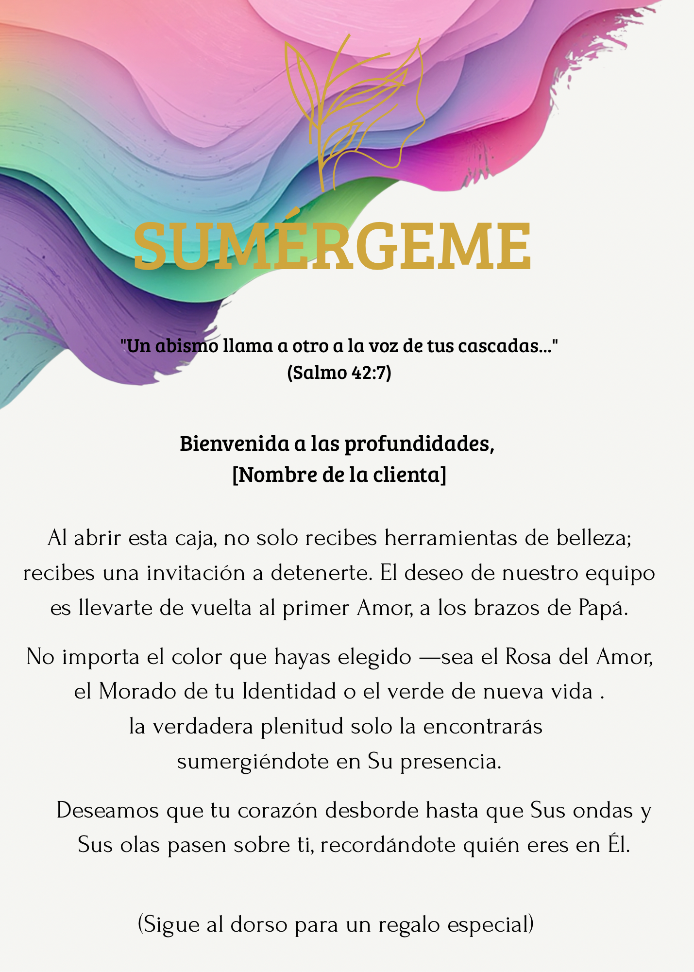 💖Rosa:Amor incondicional 💖