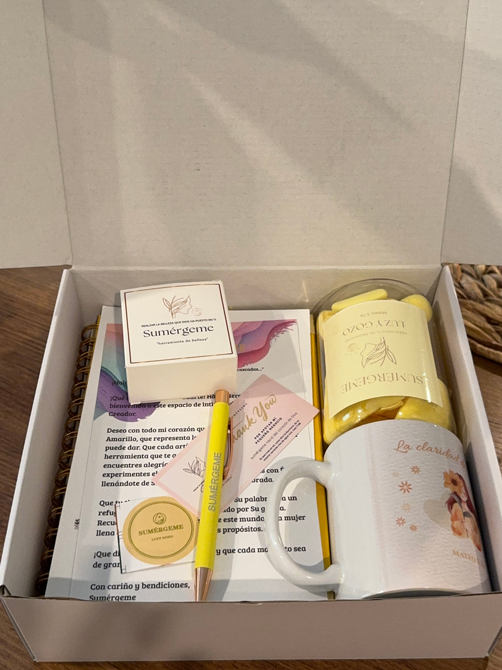 Set de Intimidad y Propósito: "Luz y Gozo" (Amarillo) 💛☀️