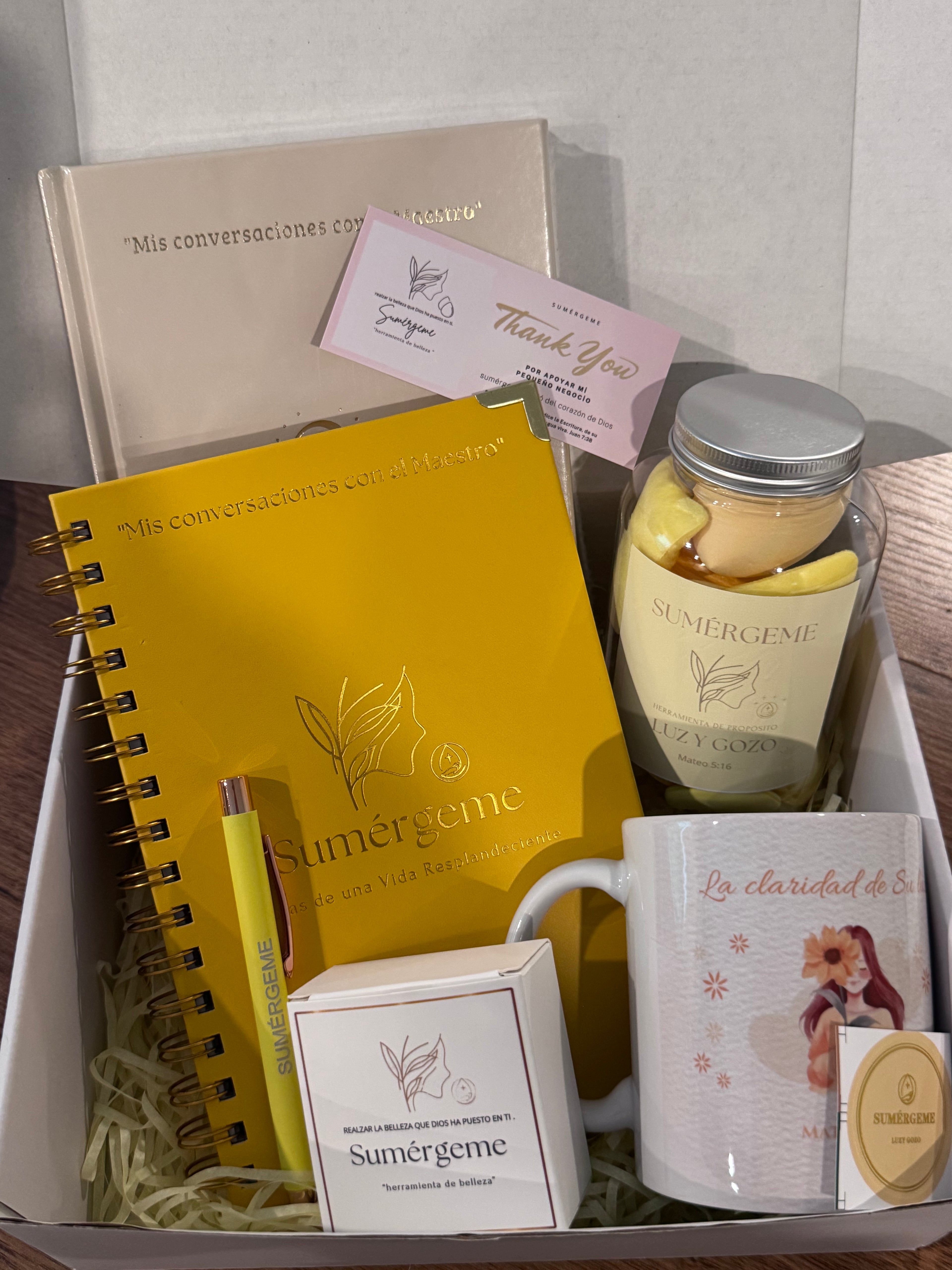Set de Intimidad y Propósito: "Luz y Gozo" (Amarillo) 💛☀️